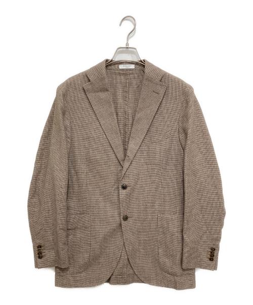 BOGLIOLI（ボリオリ）BOGLIOLI (ボリオリ) テーラードジャケット ブラウン サイズ:50(XL)の古着・服飾アイテム