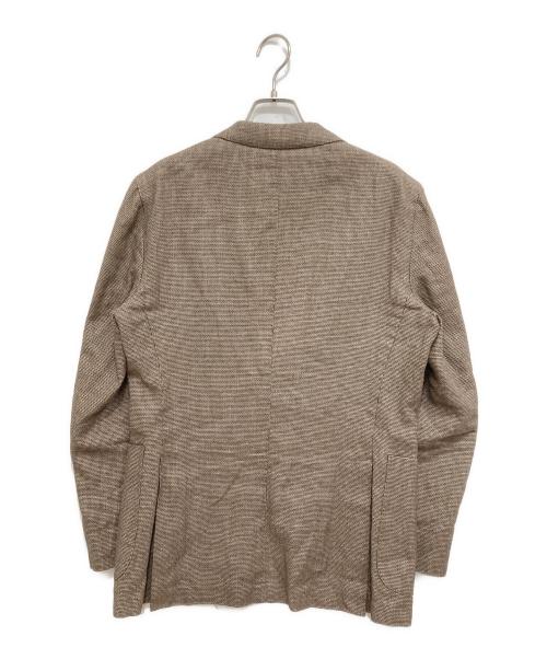 BOGLIOLI（ボリオリ）BOGLIOLI (ボリオリ) テーラードジャケット ブラウン サイズ:50(XL)の古着・服飾アイテム