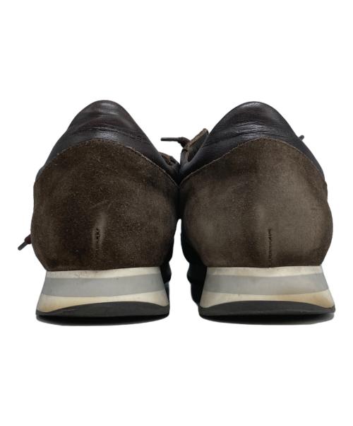 PHILIPPE MODEL（フィリップ モデル）PHILIPPE MODEL (フィリップ モデル) ローカットスニーカー ブラウン サイズ:43（27-27.5cm）の古着・服飾アイテム