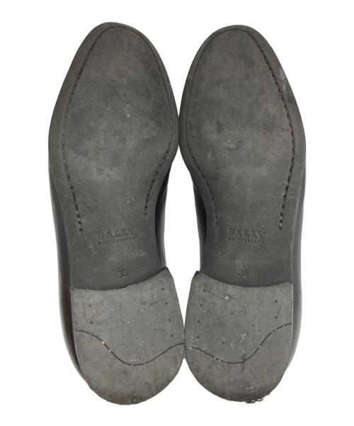 BALLY（バリー）BALLY (バリー) コインローファー ブラック サイズ:US5 1/2(23.5cm程度)の古着・服飾アイテム