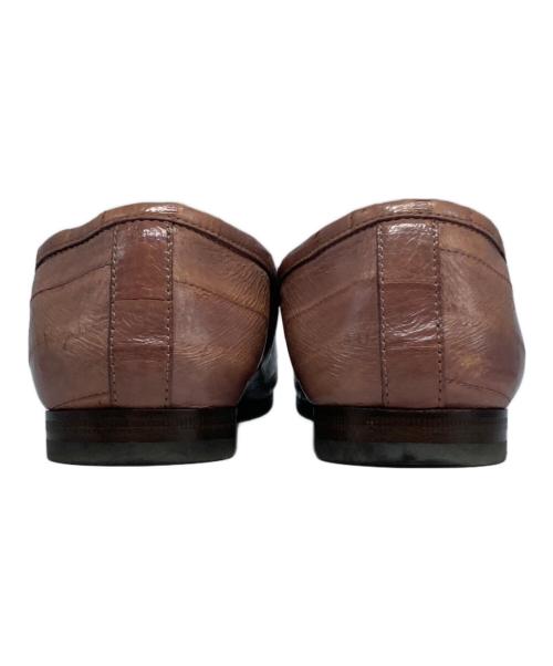 GUCCI（グッチ）GUCCI (グッチ) ホースビットローファー ピンク サイズ:35 1/2（23cm程度）の古着・服飾アイテム