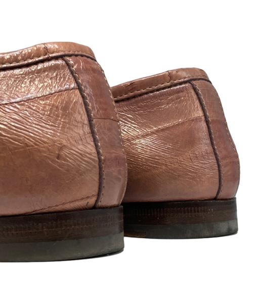 GUCCI（グッチ）GUCCI (グッチ) ホースビットローファー ピンク サイズ:35 1/2（23cm程度）の古着・服飾アイテム