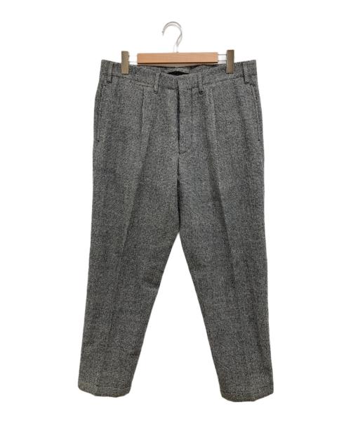 THE GIGI（ザ・ジジ）THE GIGI (ザ・ジジ) ウールテーパードパンツ グレー サイズ:50（XL)の古着・服飾アイテム