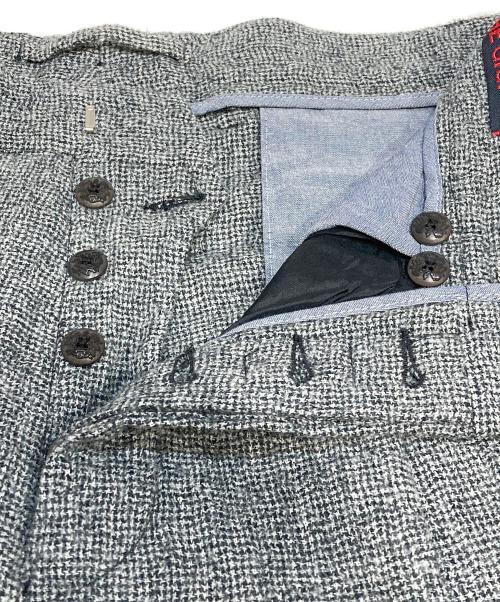 THE GIGI（ザ・ジジ）THE GIGI (ザ・ジジ) ウールテーパードパンツ グレー サイズ:50（XL)の古着・服飾アイテム