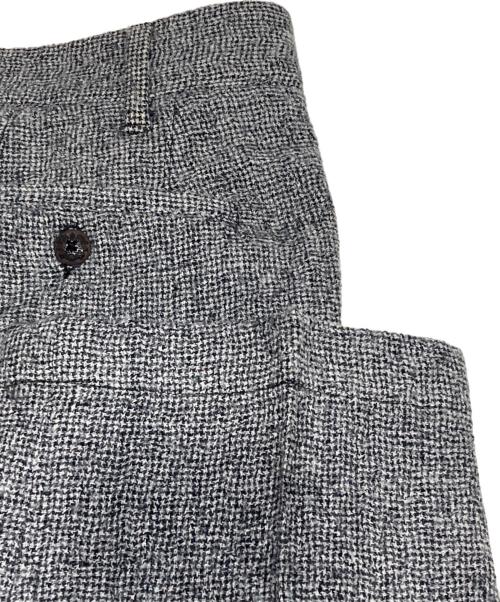 THE GIGI（ザ・ジジ）THE GIGI (ザ・ジジ) ウールテーパードパンツ グレー サイズ:50（XL)の古着・服飾アイテム