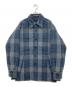 HUM VENT（ヒューベント）の古着「ウールチェックジャケット」｜ブルー