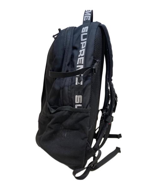 SUPREME（シュプリーム）SUPREME (シュプリーム) Cordura Ripstop Nylon Backpack ブラックの古着・服飾アイテム
