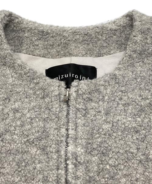 mizuiro-ind（ミズイロインド）mizuiro-ind (ミズイロインド) ブルゾン グレー サイズ:Freeの古着・服飾アイテム