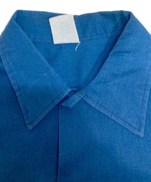 Hilton（ヒルトン）Hilton (ヒルトン) バックプリント半袖シャツ ネイビー サイズ:Lの古着・服飾アイテム