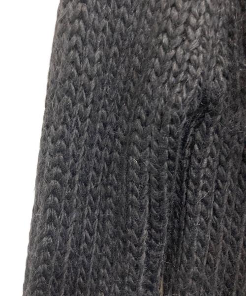 JOHN GALLIANO（ジョンガリアーノ）JOHN GALLIANO (ジョンガリアーノ) ロングカーディガン ブラック サイズ:Sの古着・服飾アイテム