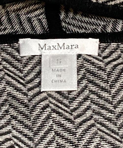 MaxMara（マックスマーラ）MaxMara (マックスマーラ) シルク/カシミヤカーディガン ブラック サイズ:Sの古着・服飾アイテム