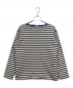 ORCIVALオーシバル）の古着「裏フリースバスクシャツ」｜アイボリー