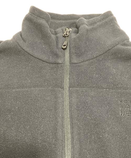MOUNTAIN HARD WEAR（マウンテンハードウェア）MOUNTAIN HARD WEAR (マウンテンハードウェア) リサイクルポーラテックマイクロフリースフルジップジャケット ブラック サイズ:Mの古着・服飾アイテム