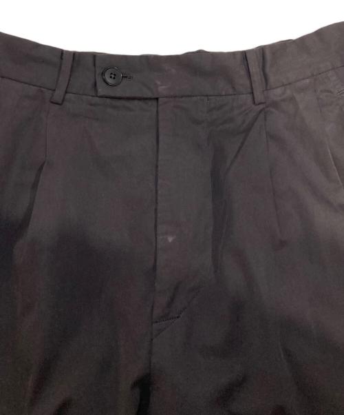 KAPTAIN SUNSHINE（キャプテンサンシャイン）KAPTAIN SUNSHINE (キャプテンサンシャイン) Garment Dyed 2Pleats Straight Trousers ブラウン サイズ:76cm (W30)の古着・服飾アイテム