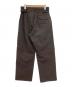 KAPTAIN SUNSHINE (キャプテンサンシャイン) Garment Dyed 2Pleats Straight Trousers ブラウン サイズ:76cm (W30)：7000円