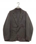 KAPTAIN SUNSHINEキャプテンサンシャイン）の古着「Garment Dyed 2B Single Jacket」｜ダークブラウン