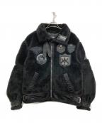 AVIREXアヴィレックス）の古着「レトロ ボア B-3 TOPGUN」｜ブラック