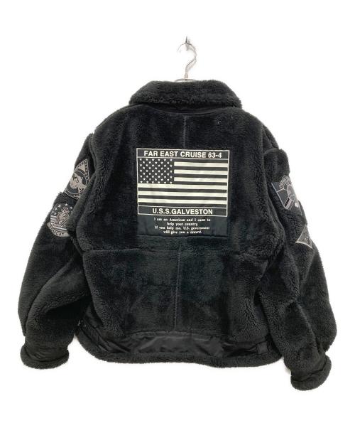 AVIREX（アヴィレックス）AVIREX (アヴィレックス) レトロ ボア B-3 TOPGUN ブラック サイズ:2XLの古着・服飾アイテム