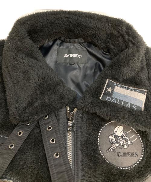 AVIREX（アヴィレックス）AVIREX (アヴィレックス) レトロ ボア B-3 TOPGUN ブラック サイズ:2XLの古着・服飾アイテム