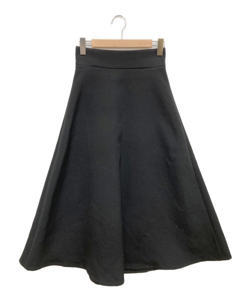 ORIVAR SAT（オリバーサット）ORIVAR SAT (オリバーサット) トリプルクロスロングスカート ブラック サイズ:38の古着・服飾アイテム