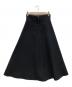 ORIVAR SAT (オリバーサット) トリプルクロスロングスカート ブラック サイズ:38：4000円