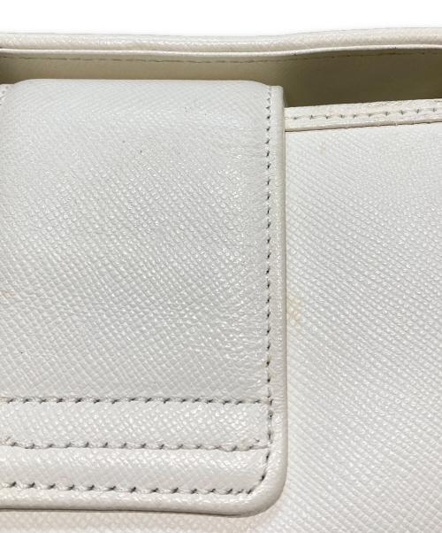 GIVENCHY（ジバンシィ）GIVENCHY (ジバンシィ) ターンロックハンドバッグ ホワイトの古着・服飾アイテム