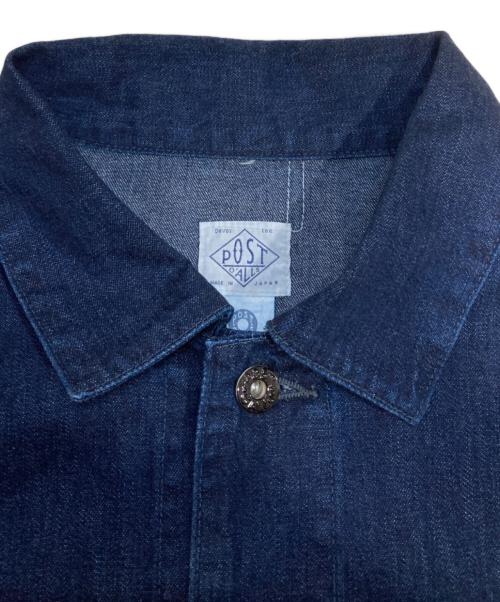 POST O'ALLS（ポストオーバーオールズ）POST O'ALLS (ポストオーバーオールズ) 8oz. Denim Jacket インディゴ サイズ:Mの古着・服飾アイテム