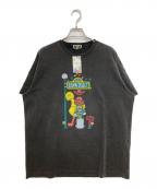 KITH×SESAME STREETキス×セサミストリート）の古着「Lamp Vintage Tee」｜ブラック