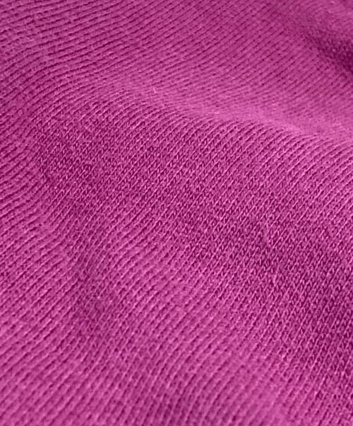 maison kitsune（メゾンキツネ）maison kitsune (メゾンキツネ) TONAL FOX HEAD PATCH COMFORT SWEATSHIRT バイオレット サイズ:Sの古着・服飾アイテム