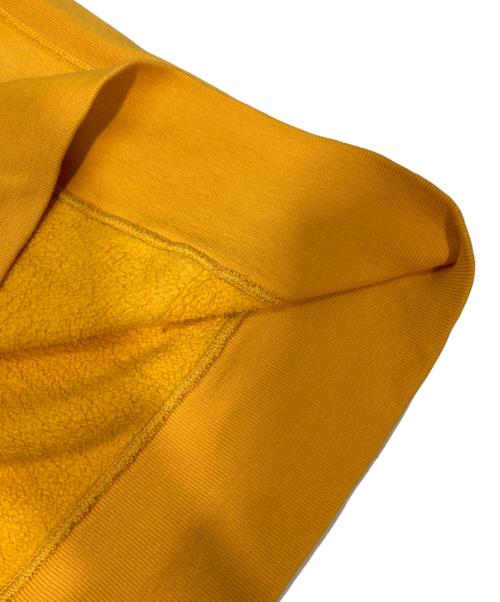 Champion REVERSE WEAVE（チャンピオン リバース ウィーブ）Champion REVERSE WEAVE (チャンピオン リバース ウィーブ) バックプリントヴィンテージリバースウィーブパーカー マスタード サイズ:XLの古着・服飾アイテム