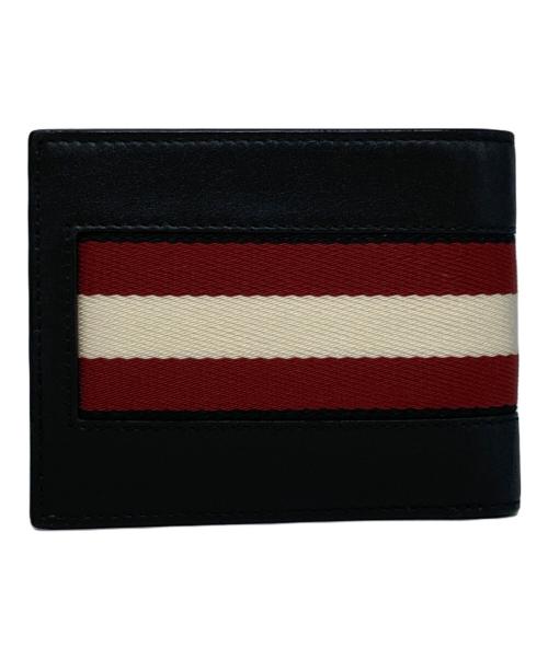 BALLY（バリー）BALLY (バリー) 2つ折り財布 ブラックの古着・服飾アイテム