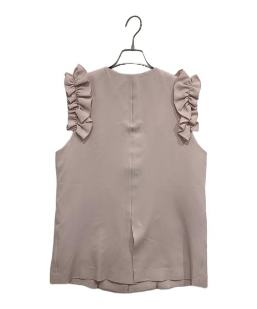 CELFORD（セルフォード）CELFORD (セルフォード) フリルスリーブジレ ピンク サイズ:Freeの古着・服飾アイテム