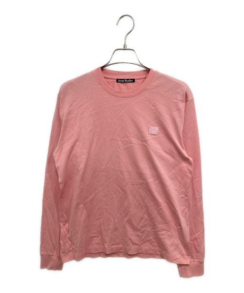 Acne studios（アクネ ストゥディオス）ACNE STUDIOS (アクネ ストゥディオス) 長袖Tシャツ ピンク サイズ:XSの古着・服飾アイテム