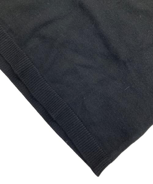 N°21（ヌメロヴェントゥーノ）N°21 (ヌメロヴェントゥーロ) ロゴ刺繍ニットワンピース ブラック サイズ:Sの古着・服飾アイテム