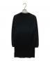 N°21 (ヌメロヴェントゥーロ) ロゴ刺繍ニットワンピース ブラック サイズ:S：4000円