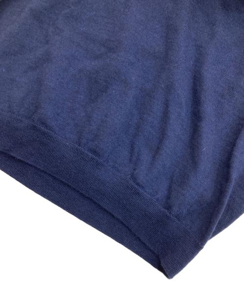 GUCCI（グッチ）GUCCI (グッチ) ウェブディテールニット ネイビー サイズ:Sの古着・服飾アイテム