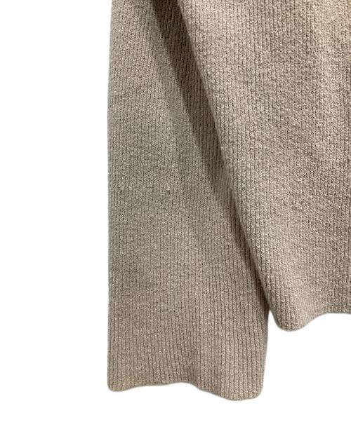 evam eva（エヴァムエヴァ）evam eva (エヴァムエヴァ) アゼカーディガン ベージュ サイズ:Fの古着・服飾アイテム