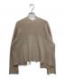 evam eva (エヴァムエヴァ) アゼカーディガン ベージュ サイズ:F：4000円
