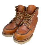 RED WINGレッドウィング）の古着「6インチクラシックモックトゥブーツ」｜ブラウン