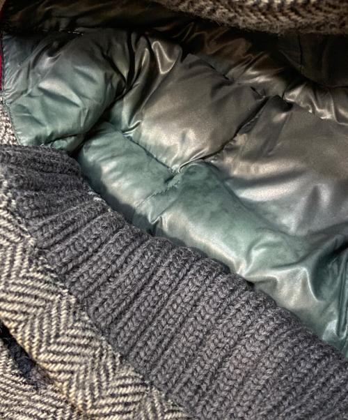 MONCLER（モンクレール）MONCLER (モンクレール) 「FLORIAN」ツイードダウンジャケット グレー サイズ:M(2)の古着・服飾アイテム