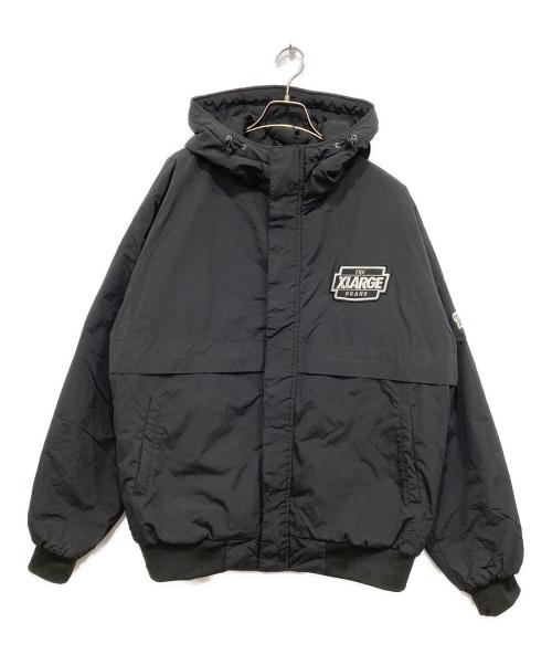 X-LARGE（エクストララージ）X-LARGE (エクストララージ) NYLON PUFFER JACKET ブラック サイズ:XLの古着・服飾アイテム