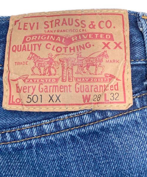 LEVI'S VINTAGE CLOTHING（リーバイス ビンテージ クロージング）LEVI'S VINTAGE CLOTHING (リーバイス ビンテージ クロージング) 1955年モデル復刻 501XXデニムパンツ インディゴ サイズ:71cm (W28)の古着・服飾アイテム