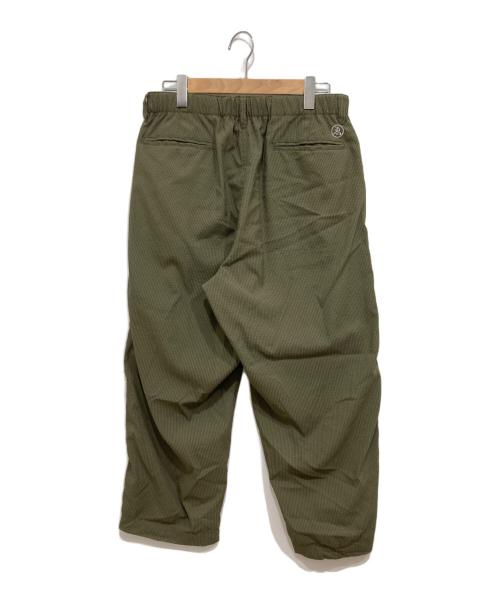 EVISEN（エビセン）EVISEN (エビセン) シアサッカーイージーパンツ カーキ サイズ:Lの古着・服飾アイテム