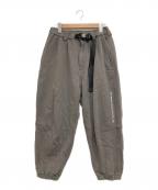 TIGHTBOOTH PRODUCTIONタイトブースプロダクション）の古着「PYRAMID SWEAT BALLOON PANTS」｜グレー