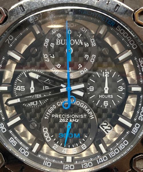 BULOVA（ブローバ）BULOVA (ブローバ) プレシジョニスト ブラックの古着・服飾アイテム