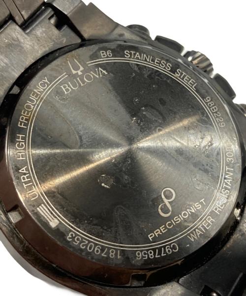 BULOVA（ブローバ）BULOVA (ブローバ) プレシジョニスト ブラックの古着・服飾アイテム