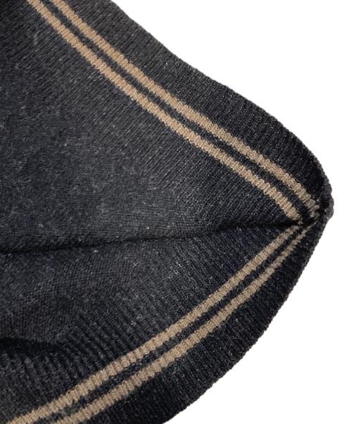 FRED PERRY（フレッドペリー）FRED PERRY (フレッドペリー) Vネックニット ブラック サイズ:XLの古着・服飾アイテム