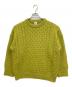 6(ROKU) BEAUTY&YOUTH（ロク ビューティーアンドユース）の古着「LIGHT CABLE KNIT」｜黄緑