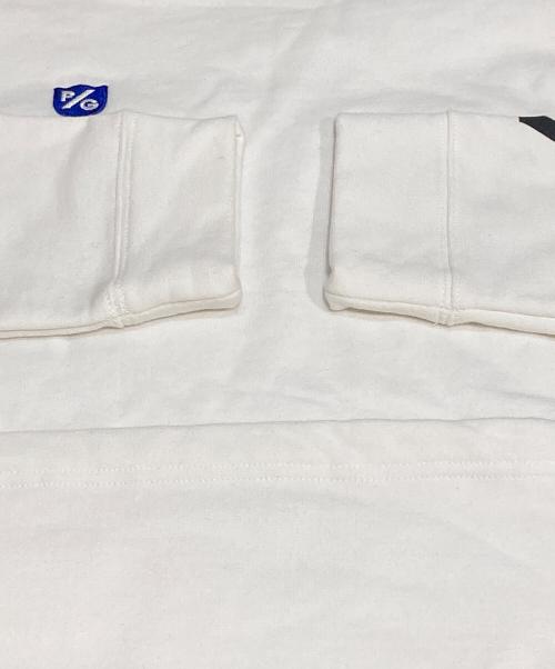 PEARLY GATES（パーリーゲイツ）PEARLY GATES (パーリーゲイツ) ハイネックスウェット ホワイト サイズ:5（L)の古着・服飾アイテム