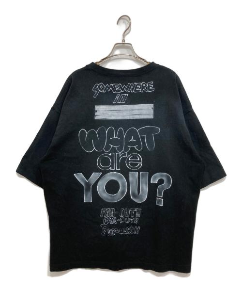 Maison MIHARA YASUHIRO（メゾン ミハラ ヤスヒロ）Maison MIHARA YASUHIRO (メゾン ミハラ ヤスヒロ) S.M.R Printed T-shirt ブラック サイズ:48（L）の古着・服飾アイテム